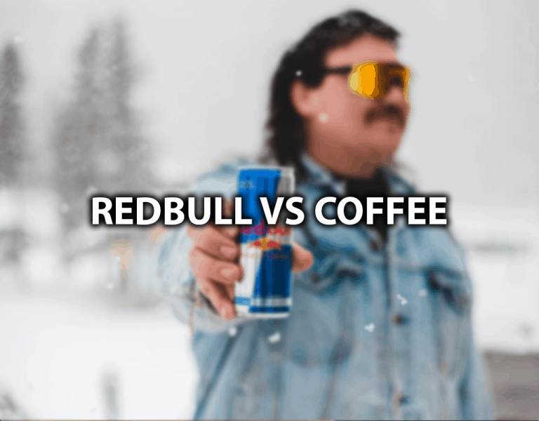 caffeine in red bull vs coffee