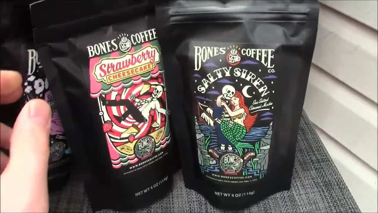 bones coffee caffeine content